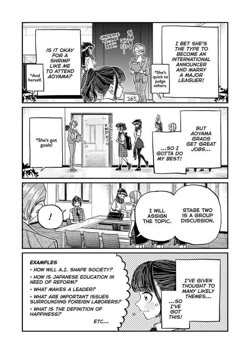 Komi-san wa Komyushou Desu Chapter 437 5